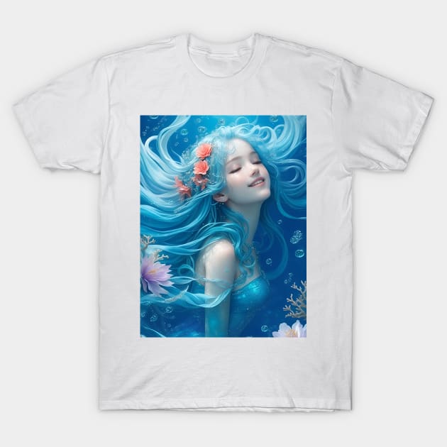 Portrait Very beautiful water T-Shirt by presstex.ua@gmail.com